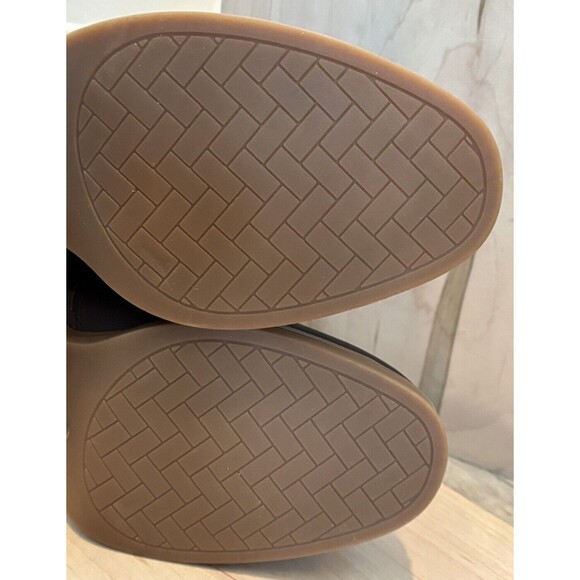 Giani Bernini Women Brown Leather Odettee Memory Foam Block Knee-High Boots - Picture 10 of 10